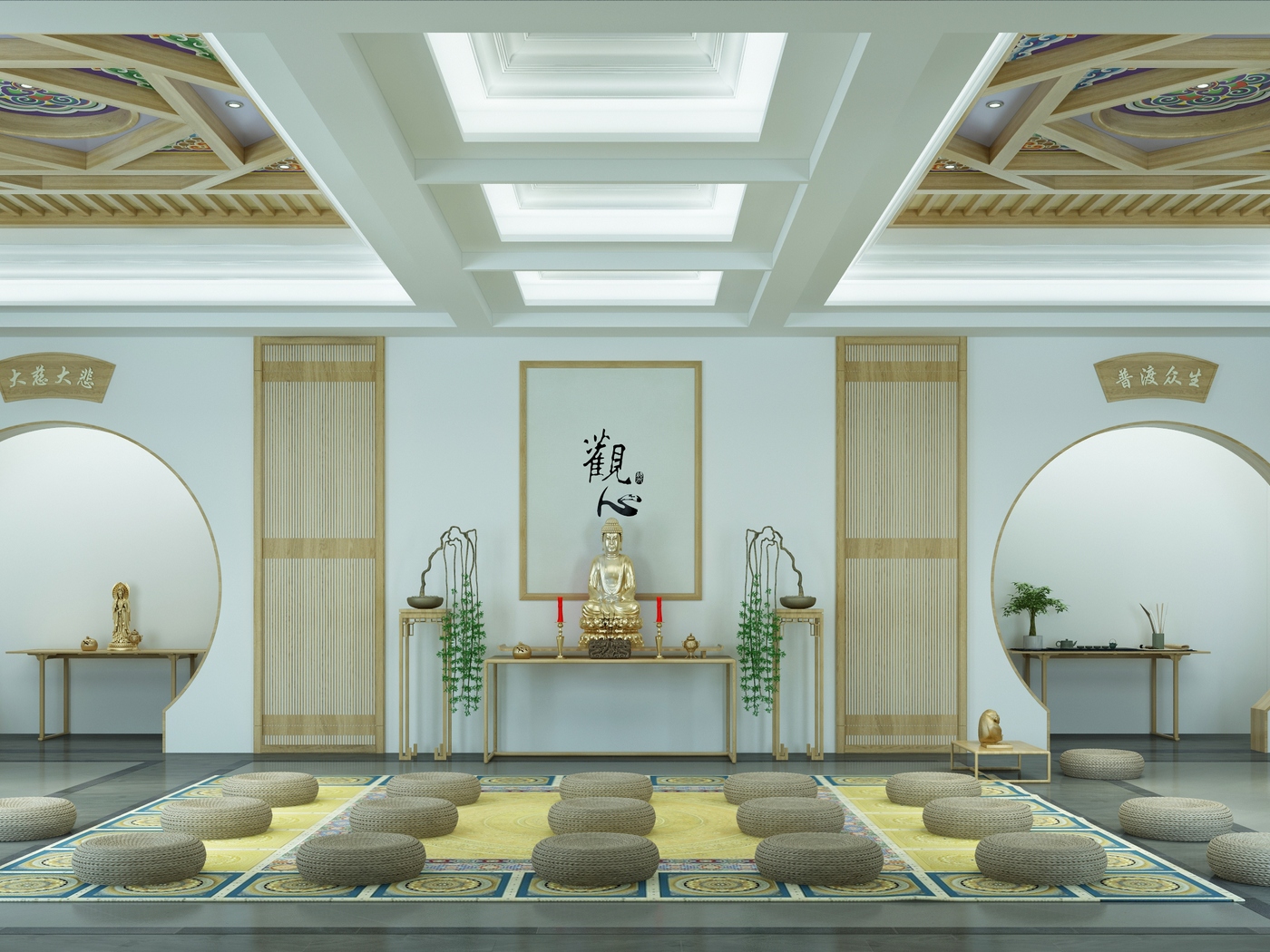 三圣寺禅房-禅意